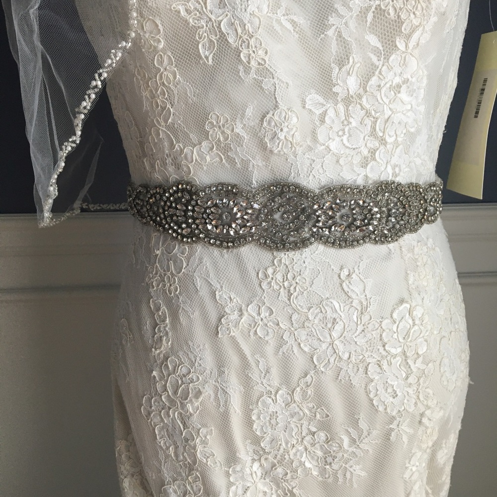 Rhinestone Bridal Belt by Dessy Group
